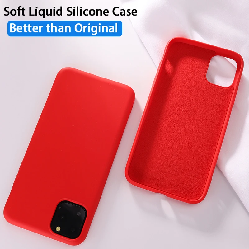 Оригинальный жидкостный Мягкий силиконовый чехол для телефона iphone X XS MAX XR 8 6 7 6S Plus