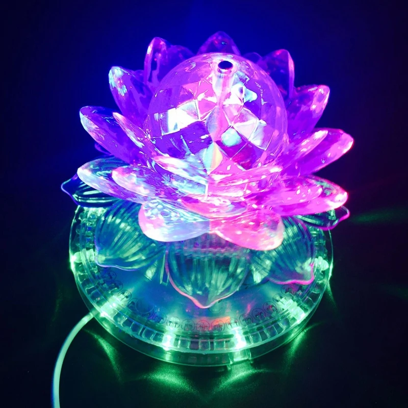 Профессиональный вращающийся RGB светодиодный светильник KTV Disco DJ вечерние лампы