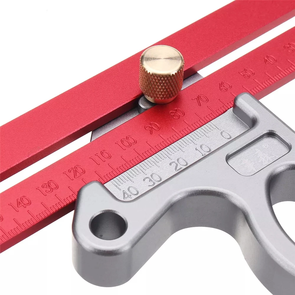 Drillpro деревообрабатывающая угловая линейка 45/90 градусов измерительный прибор