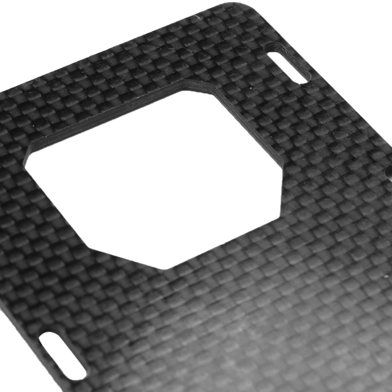 

1/10 RC Crawler Battery Bracket Carbon Fiber Battery Relocation Plate for Axial SCX10 II Ax90046