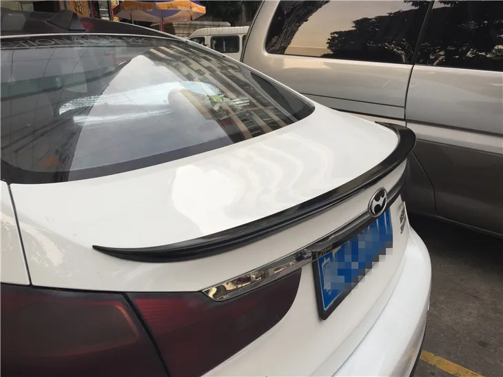 Спойлер для Kia Forte K3 высококачественный спойлер из АБС-материала заднего крыла