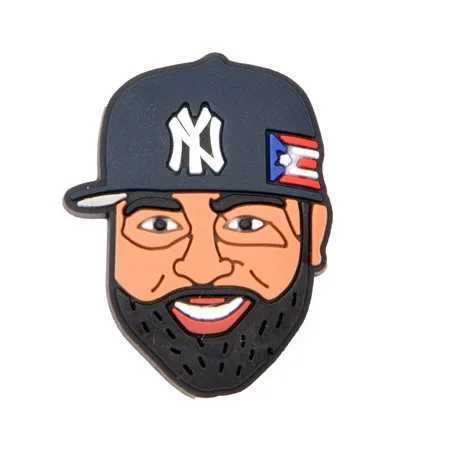 New Custom PVC Croc Shoe Charms Popular Superstar Singer Clog Shoes Accessories Famous Actor Celebrity Wristband Decorations