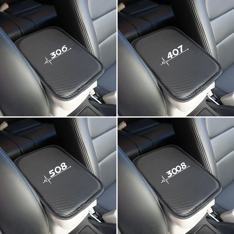 Автомобильные чехлы для подлокотников Защитные Peugeot 206 207 208 306 307 308 407 408 508 2008 3008