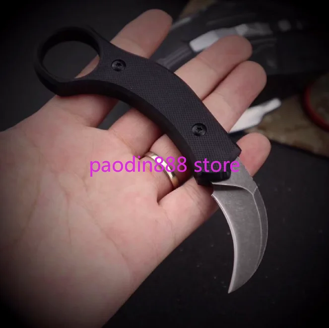 Нож бомбер Karambit Claw 440C с фиксированным лезвием тактический нож для самообороны