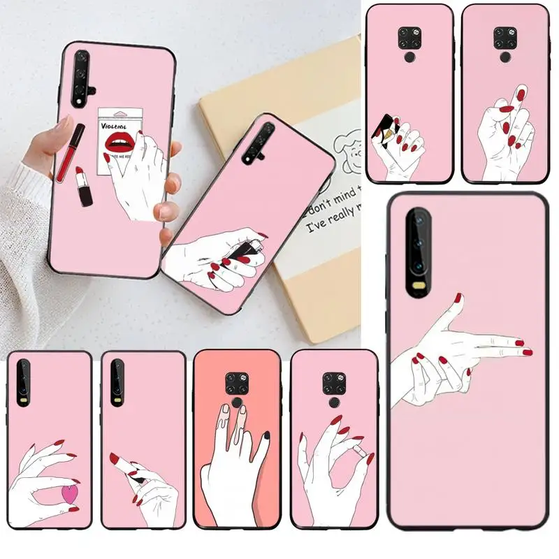 Чехол YJZFDYRM для Huawei P40 P30 P20 lite Pro Mate 30 20 P Smart 2019 prime | Мобильные телефоны и аксессуары