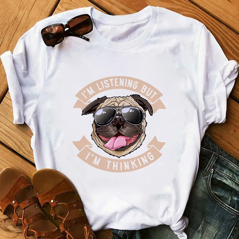 

Animal Print T-shirt Ladies Kawaii Cute Cartoon Short-sleeved Korean Style Three-way Women's Clothing Funny T Shirts Women