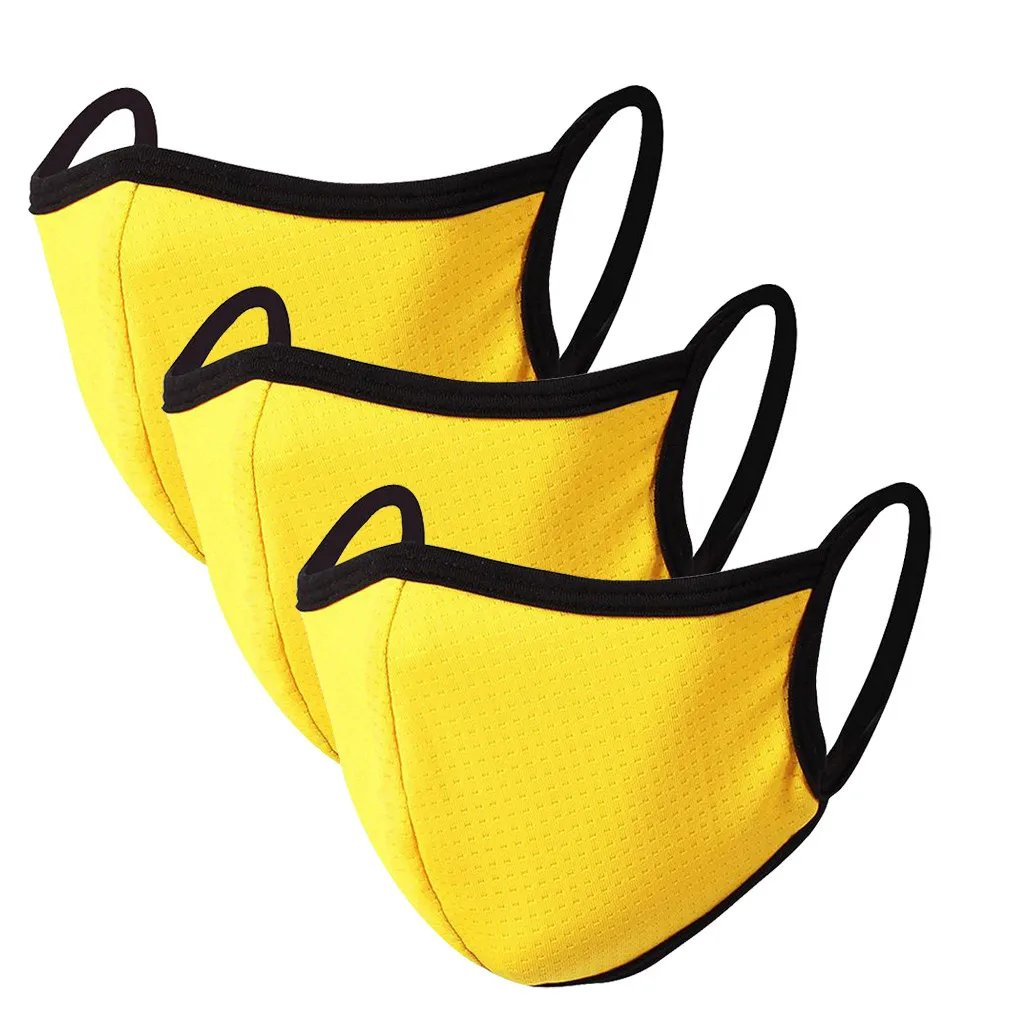

3pc Wholesale Unisex Face Mouth Mask Washable Mouth-muffle Protection Neck Scarf Headwear For Dust Outdoors Sports Mouth Cover