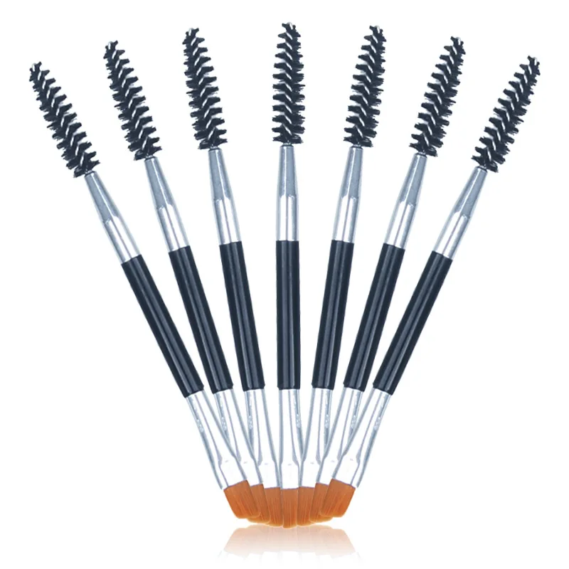 

1pc Double-headed Eyelashes Eyebrow Brush Waterproof Eye Mascara Makeup Brush Fashion Makeup Beauty Eye Eyebrow Makeup Tool