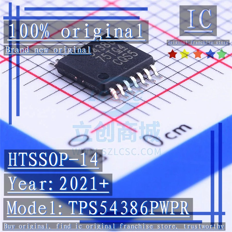 2021 + 100 новый оригинальный 5 шт.-20 шт. TPS54386PWPR Φ контроллер и регулятор напряжения