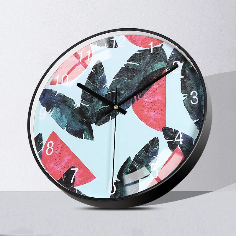 Большие настенные часы в скандинавском стиле золотые Роскошные Настенные