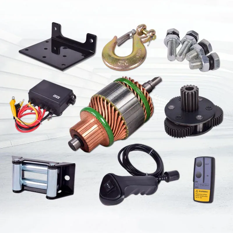 Электрическая Лебедка 12 В Автомобильный Электрический подъемник для