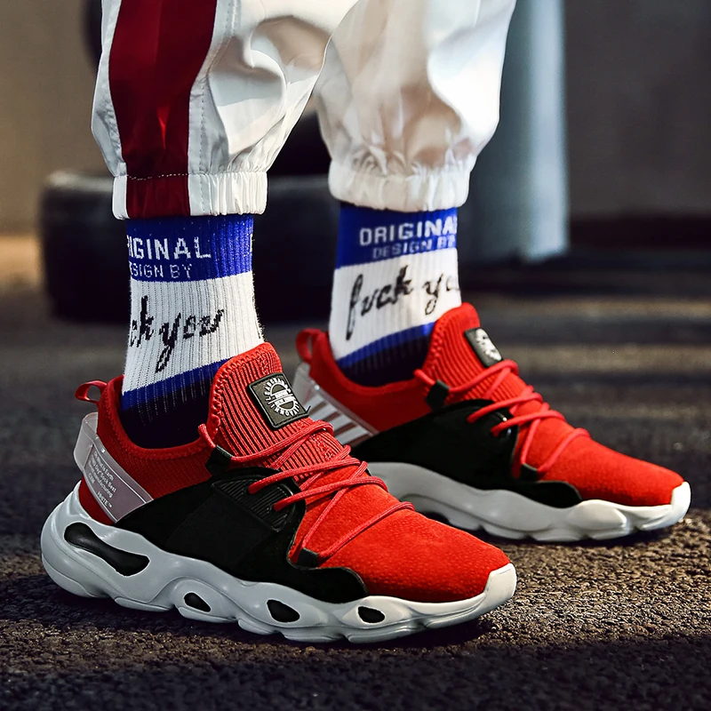 Удобная мужская спортивная обувь для бега мужские легкие дышащие кроссовки