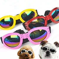 foldable pet dog glasses small and medium dog pet sunglasses pet eyewear waterproof dog protection goggles uv sunglasses