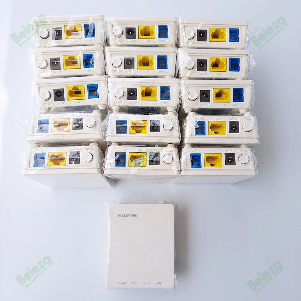 10 шт. партия hua wei hg8010H EPON 1GE as hg8310m ont FTTH fiberhome onu модем Подержанный GPON ONU ONT с
