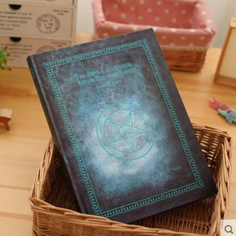 А4 книга для рисования винтажный пустой Блокнот Утолщение блокнот эскиз книга каракули книга волшебный блокнот - Цвет: C