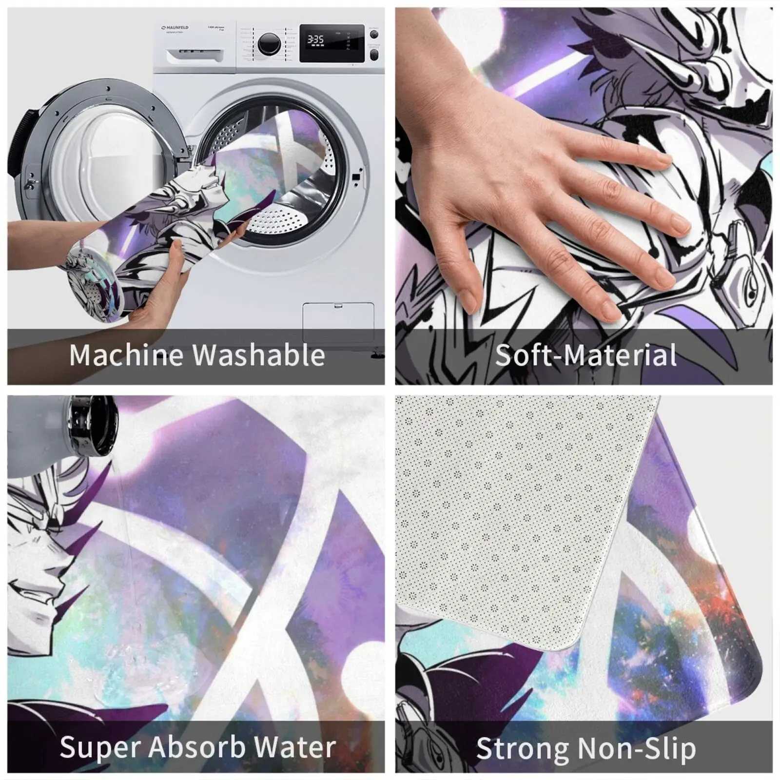 Раковый коврик подушка мягкий нескользящий с рисунком знаков зодиака рыцари