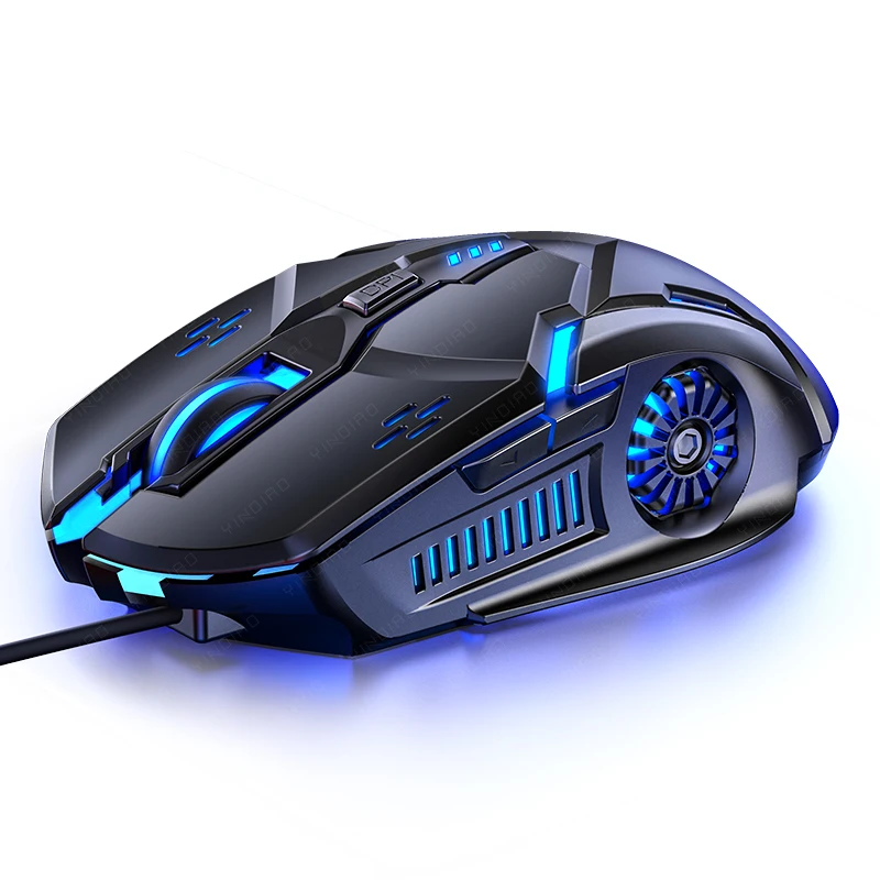 Купи G5 Wired Gaming Mouse Colorful Backlight 6 Button Silent Mouse 4-Speed 3200 DPI RGB Gaming Mouse For Computer Laptop Mice за 580 рублей в магазине AliExpress