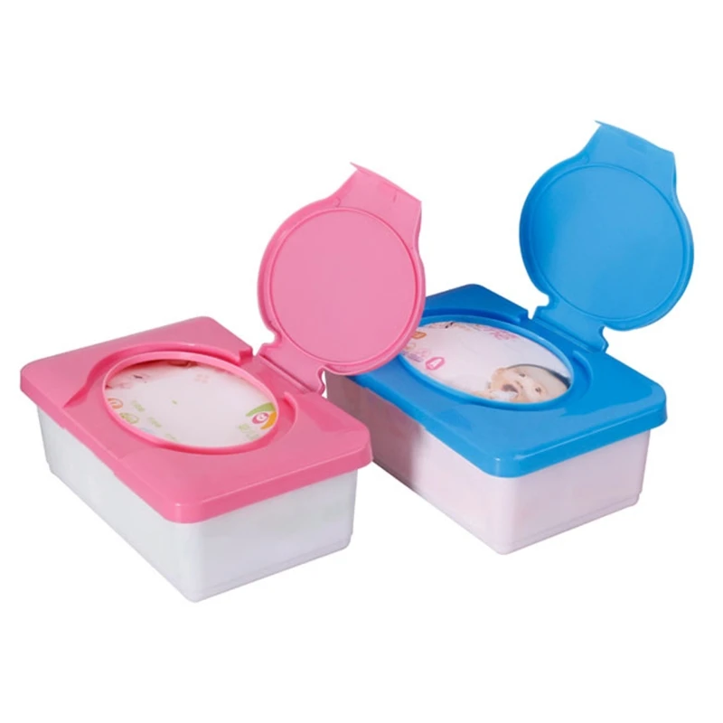 

Dry Wet Tissue Plastic Holder Container Paper Case Baby Wipes Napkin Storage Box