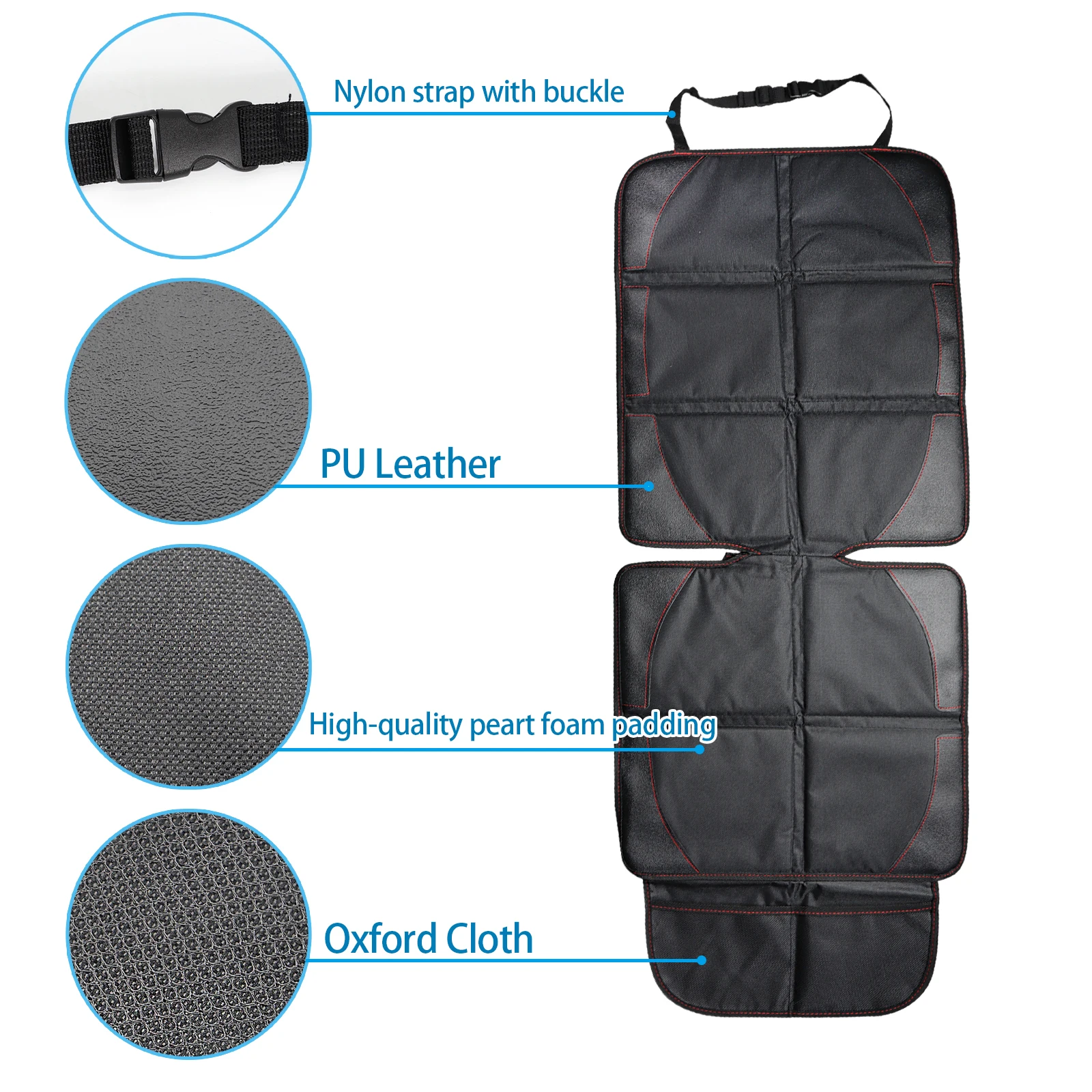 car seat cover child children kids safety seat protective sheet mat pad auto baby seat protector pet dirt kick mat organizer blk free global shipping