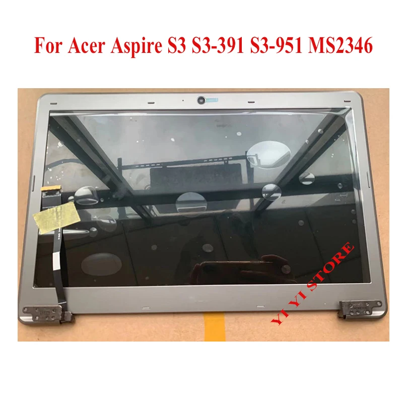 Оригинальный ЖК-дисплей 13 3 дюйма замена для Acer aspire S3 S3-391 MS2346 B133XTF01.1 B133XW03 V3 B133XTF01