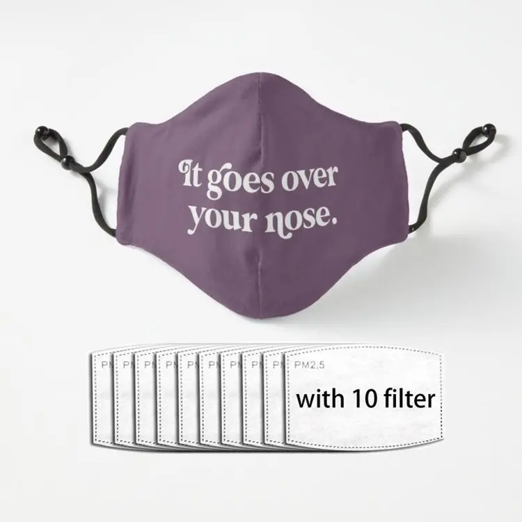 

Он переходит в носу с темно-фиолетовый фон для взрослых Маска от пыли многоразовые полиэстер уход за кожей лица маска для лица