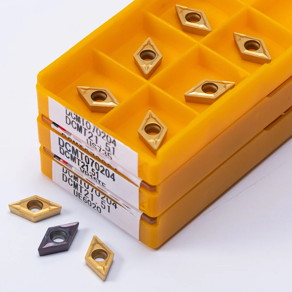 DCMT070208 DCMT070204 VP15TF UE6020 US735 токарный станок металлические инструменты внутренняя