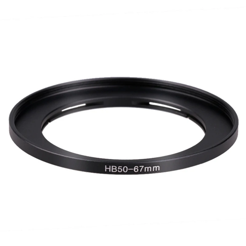 Filter Adapter For HB HASSELBLAD Bayonet 50 Lens to 67mm Screw Thread Ring B50-67mm Step Up Ring Filter Adapter /50mm Lens to 67
