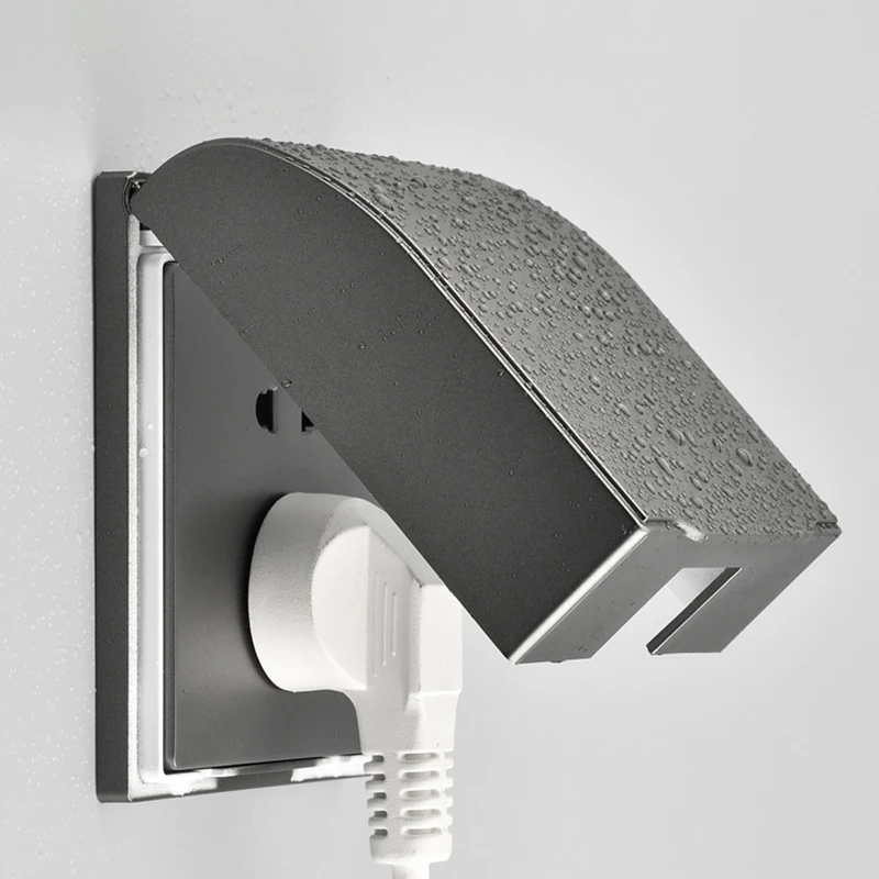 Горячая Распродажа брызгозащищенная коробка с одной розеткой водонепроницаемая