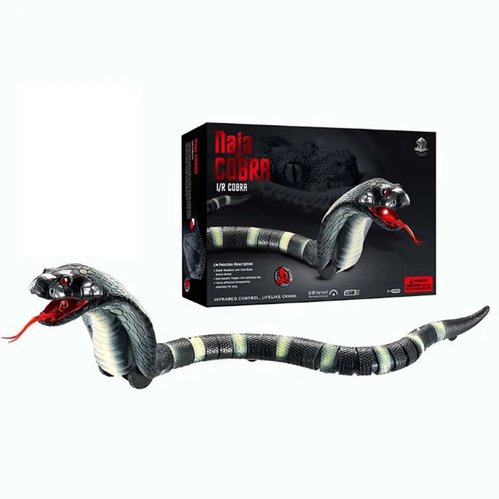 

RC Инфракрасный Змея с дистанционным управлением и яйцо гремучая животное фокус, озорства игрушки для детей Забавный подарок новизны