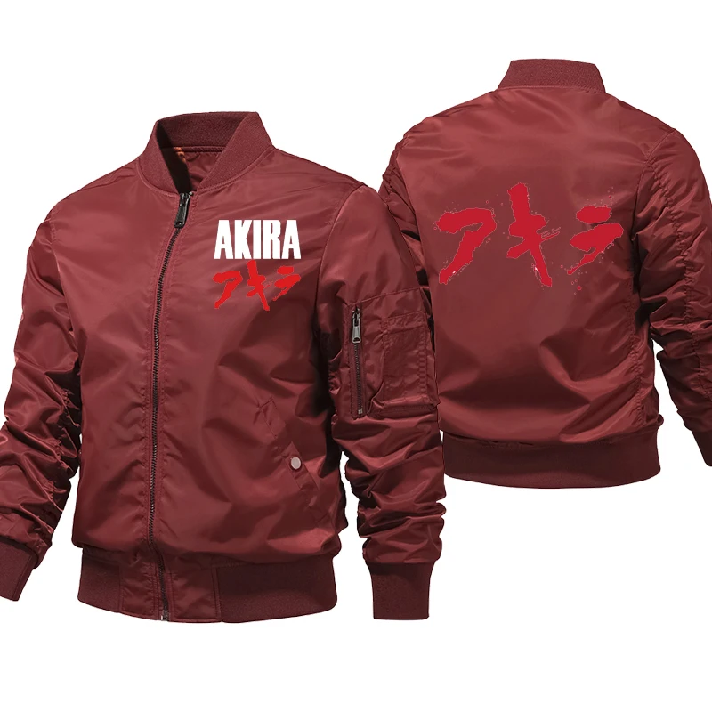 Куртка-бомбер мужская на молнии повседневный пилот в стиле милитари модные