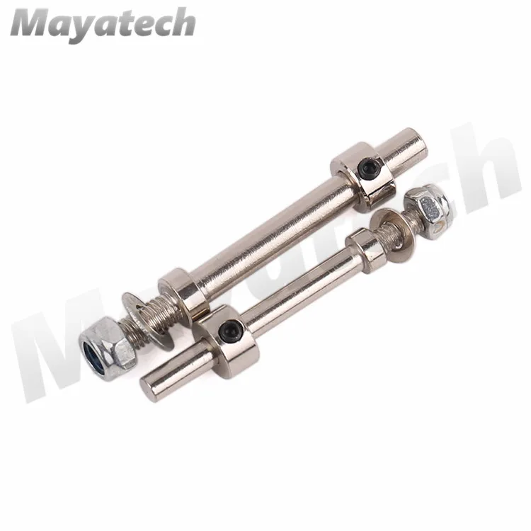 M4 M5 стальная ось колеса фиксированное крыло шасси + колесная втулка для