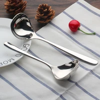 spoon kitchen tools 304 stainless steel household long handled spoon cooking utensils soup spoon