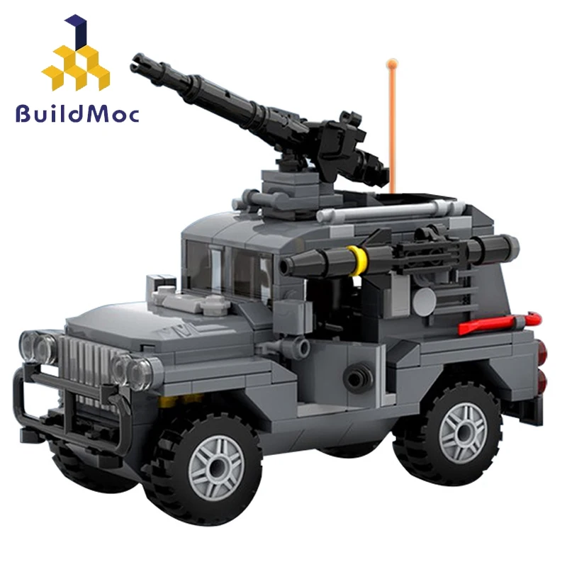 

Конструктор детский «полицейский грузовик», MOC Combat Jeeping SWAT