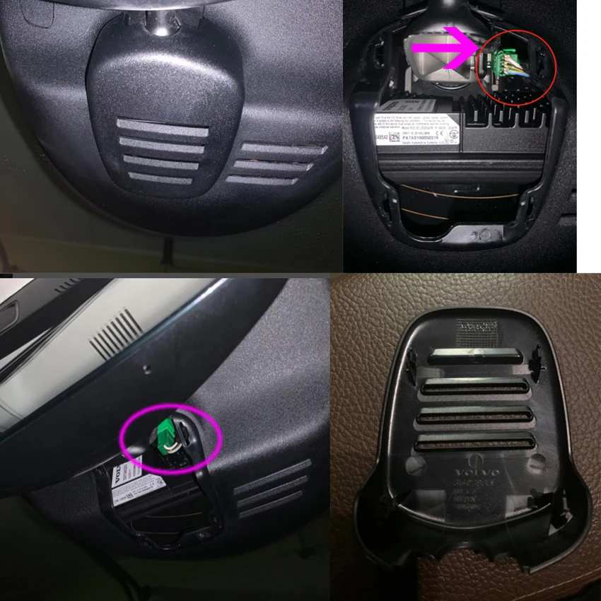 $59.34 Plug and play Dash Cam for Volvo XC40 XC60 XC90 S60 V60 S90 V90 V40 S80 XC70 Car Dvr 4K UHD Mini Camera WiFi Driving Recorder