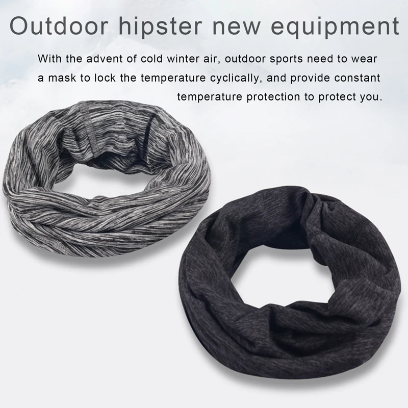 

Cycling Scarves Outdoor Windproof Bandana Multifunctional Head Magic Turban Neck Cover Breathable Warm Camping Hiking Headwear