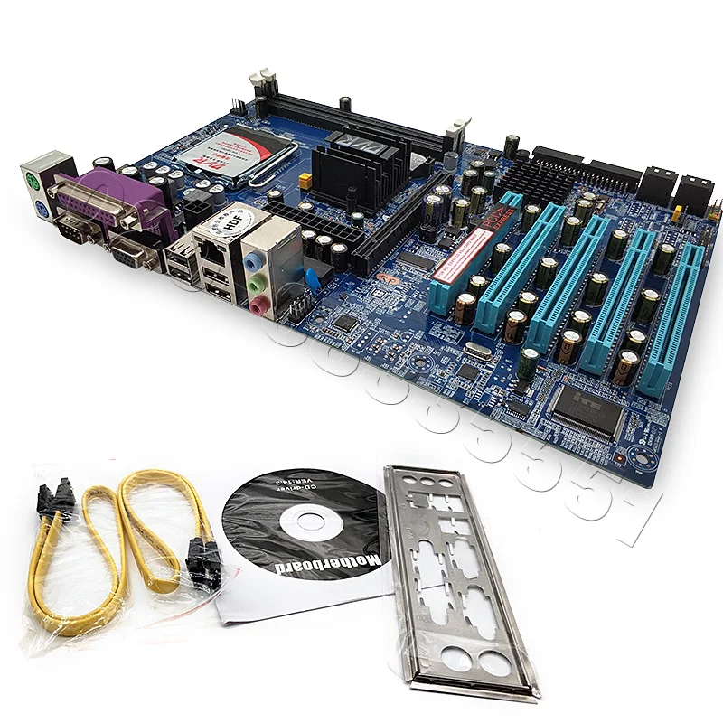Материнская плата G41DVR 5 слотов PCI мониторинг промышленного управления