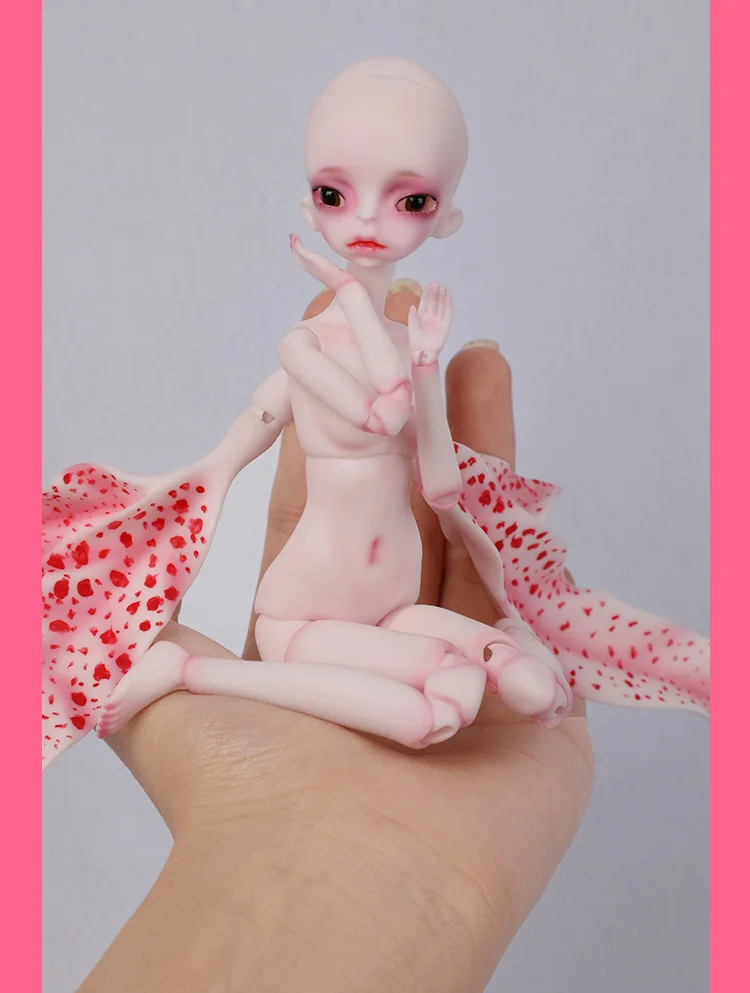 1/8 nude BJD doll Mini cute pet Elf girl BJD/SD Resin figure Model Toy gift.Not included Clothes shoes wig A0192Iris | Игрушки и хобби