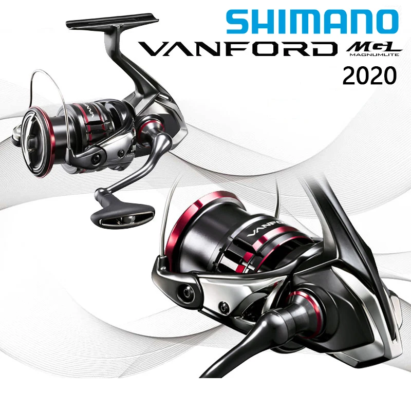 Катушка спиннинговая SHIMANO VANFORD MGL 2020 500 1000 2000 ротор CI4 + Корпус с длинным ходом