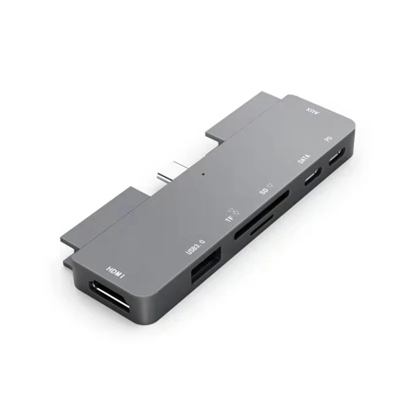 

Многофункциональная док-станция с разъемом 3,5 мм USB Type C 7 в 1 3,0 Type-C USB C