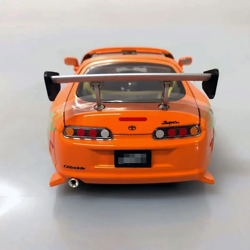JADA 1/24 масштабная серия фильмов Модель автомобиля игрушки Тойота Супра литая металлическая модель автомобиля игрушка для коллекции, подарок, дети