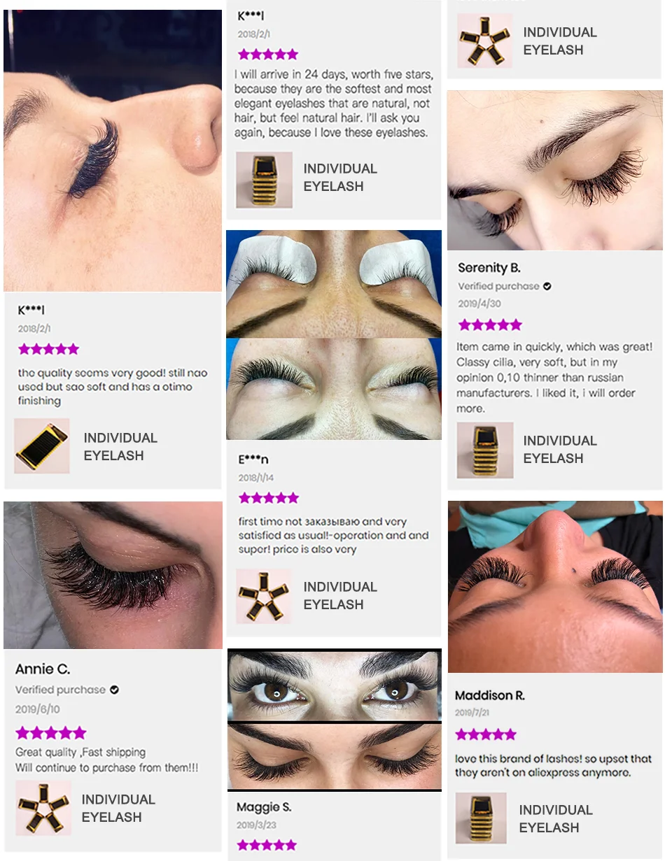 Новые Buzz Lashes темно-черные шелковые Индивидуальные ресницы для наращивания, натуральные ресницы из искусственной норки, легкие объемные мягкие ресницы для наращивания