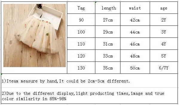 Юбка пачка из тюля с цветочной вышивкой для маленьких девочек бежевая розовая