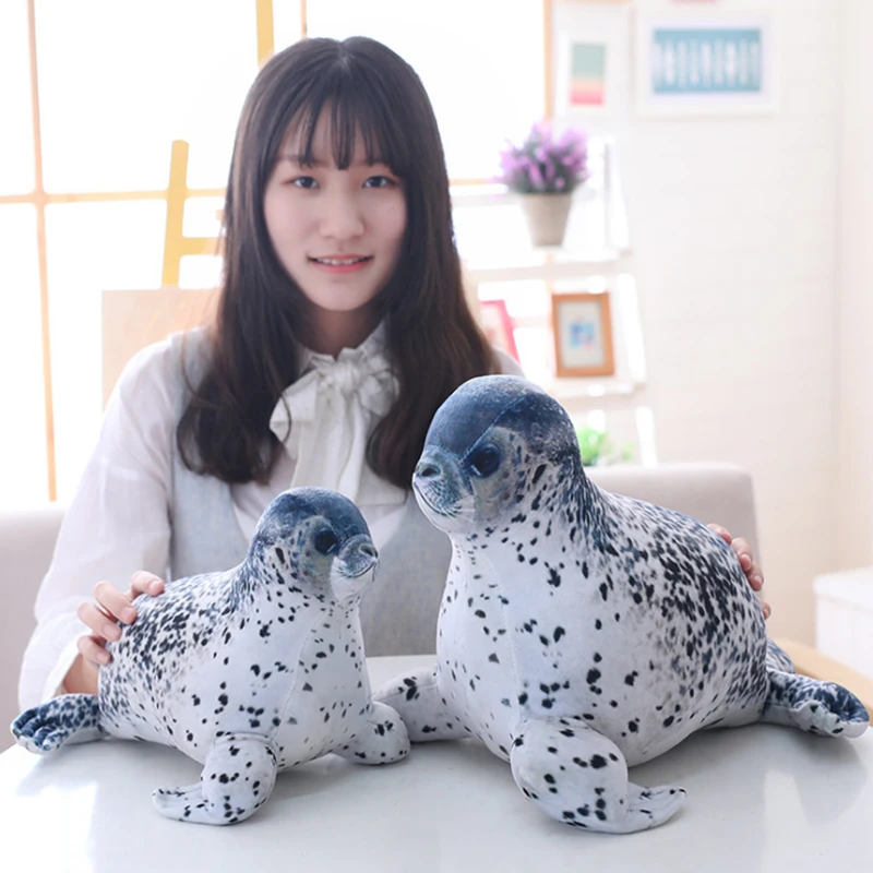 30 60 см Новое моделирование животных морской Лев Плюшевые игрушки коврик диван