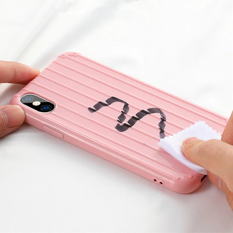 Чехол funda для iphone 11 pro max чехол чемодана мягкий силиконовый роскошный 6 6s 7 8 plus X XS MAX