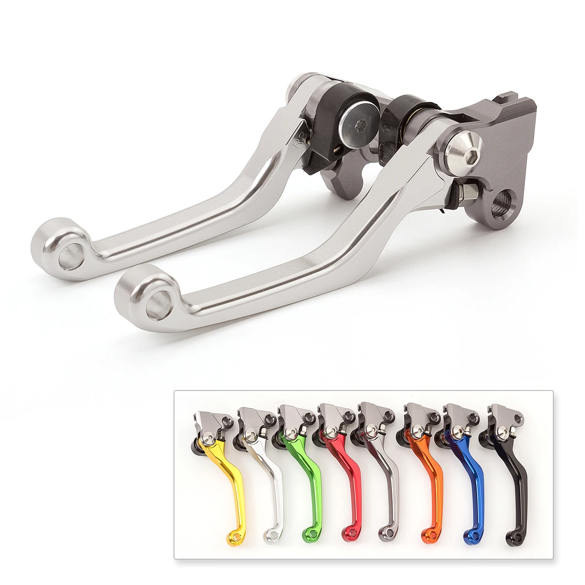 CNC Мотокросс складные алюминиевые Поворотные Рычаги тормозной муфты для