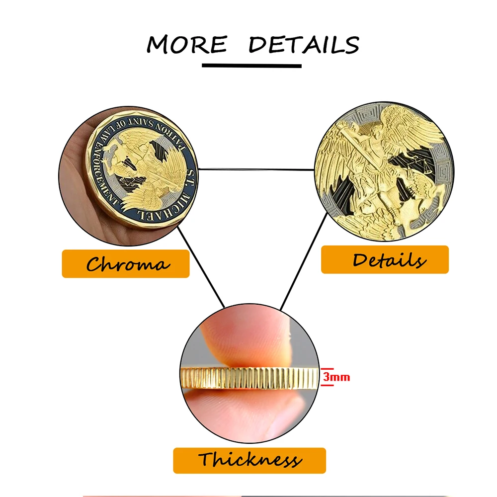 Копия монет офиса средней силы для правоохранительных органов полиции подарок