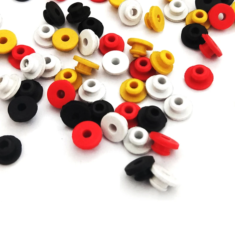 

100Pcs Tattoo Needle Rubber Grommets Needle Pad Tattoo Machine Accessory