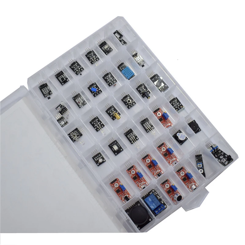 Комплект сенсоров 37 в 1 для Arduino модуль датчика начинающих UNO R3 MEGA2560 Raspberry Pi |