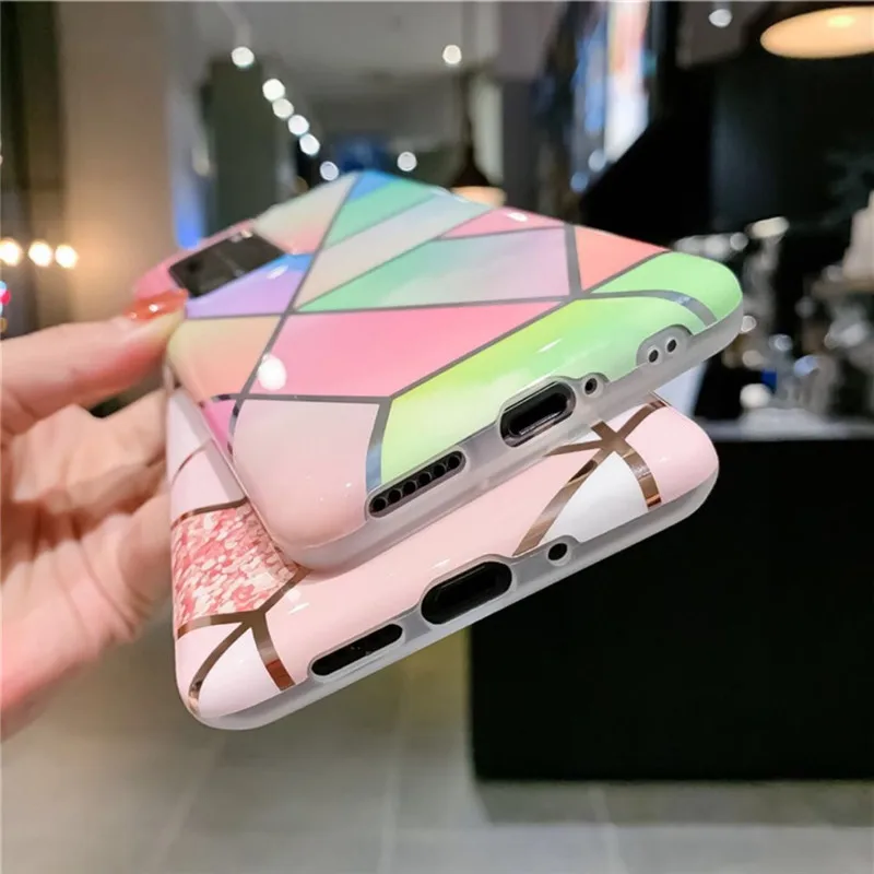 Чехол для samsung galaxy A21S 51 71 5G 41 50 30S 70 40 M21 30 Note 20 10 pro 9 8 s20 ultra s10 s9 s8 plus чехол с мраморной