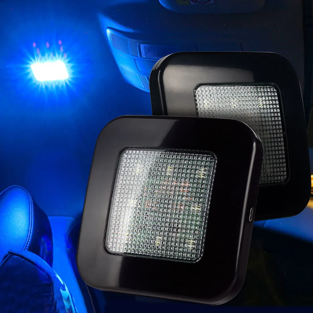 

3W Car 5V Reading Light Ceiling Lamp Roof Trunk USB Charging Universal